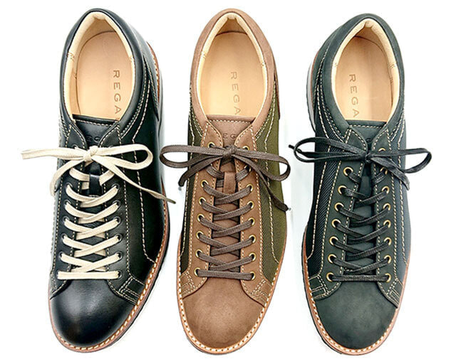 リーガル 60ELBA レースアップレザースニーカー