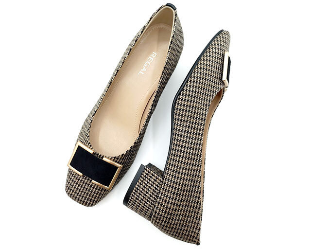 リーガル F53RAL スクエアトウパンプス